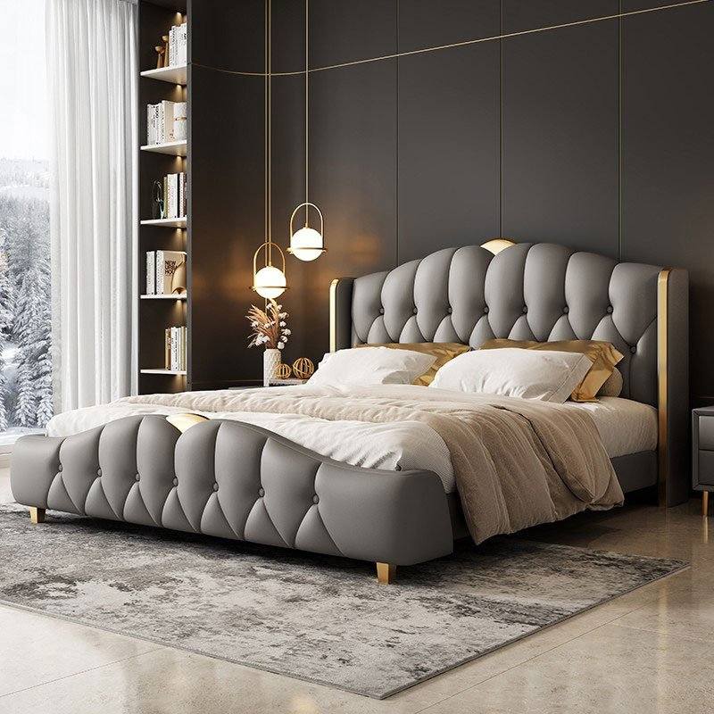 Giường Bọc Nệm Tân Cổ Điển Như Ý Funi NY-LX10