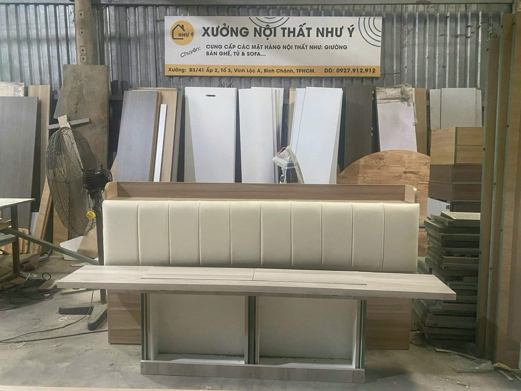 giường ngủ MDF chống ẩm NHƯ Ý FUNI