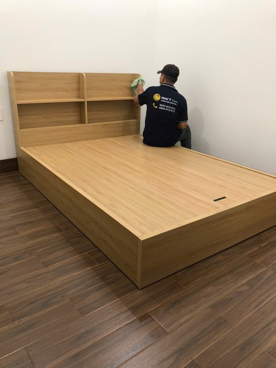 giường ngủ MDF chống ẩm NHƯ Ý FUNI