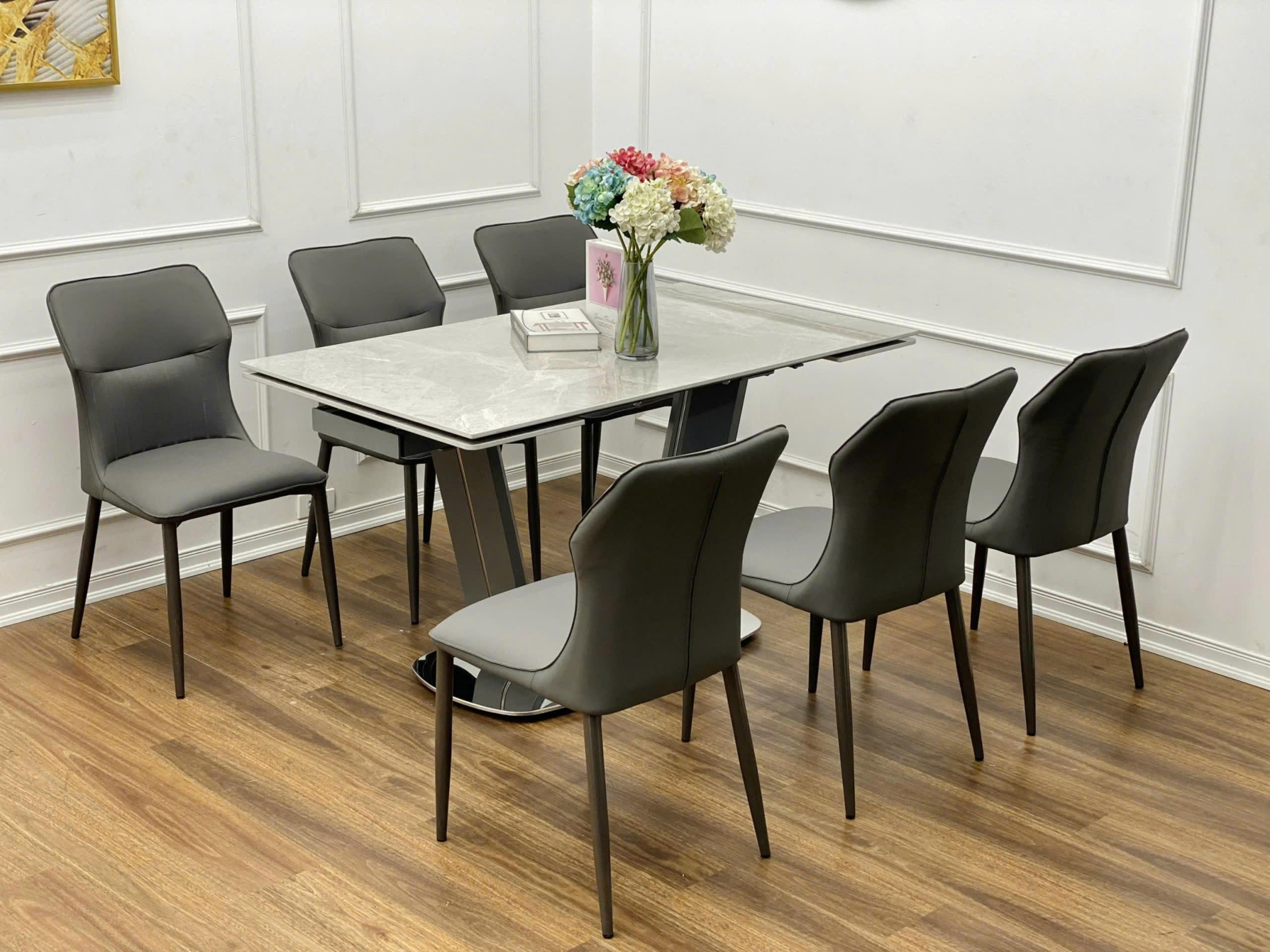 Bộ bàn Ăn Nhập Khẩu Cao Cấp NY-BA01 - Như Ý Funi