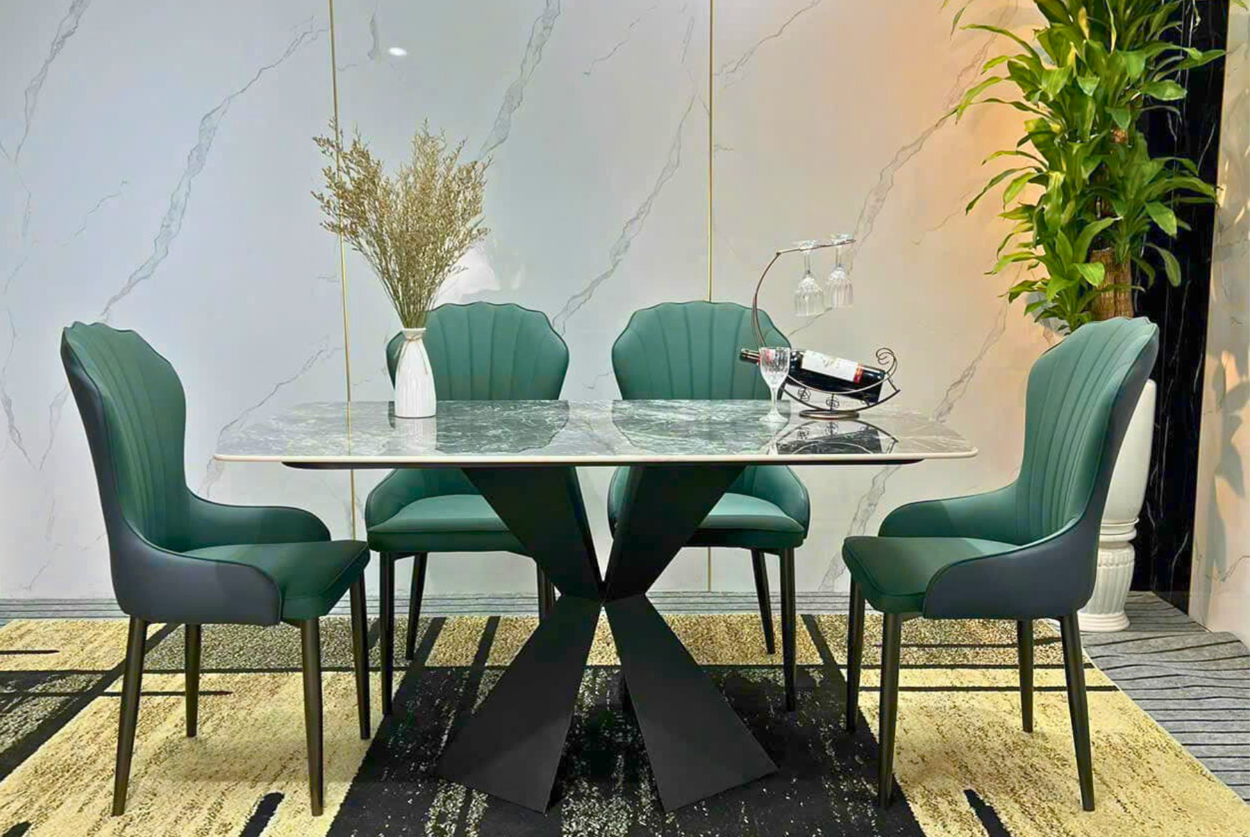 Tiêu chuẩn kích thước bàn ăn 4 người cho gia đình Việt