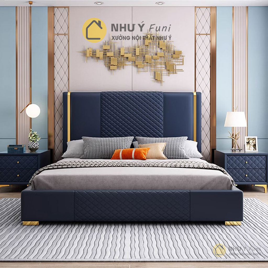 Giường Bọc Nệm Hiện Đại NY-LX18